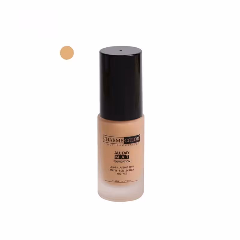 قیمت و خرید کرم پودر مات چارم کالر مدل All Day Matt شماره 08 - پوست کالا
