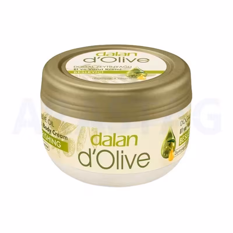 کرم مرطوب کننده و تغذیه کننده پوست دالان حاوی روغن زیتون حجم 150 میلی