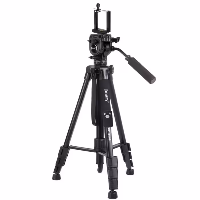 سه پایه دوربین و موبایل جی ماری مدل KP-2599 به همراه هلدرموبایل
