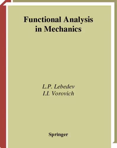 خرید و دانلود نسخه کامل کتاب Functional Analysis in Mechanics