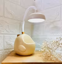 چراغ مطالعه و جاقلمی دایناسور-کرم