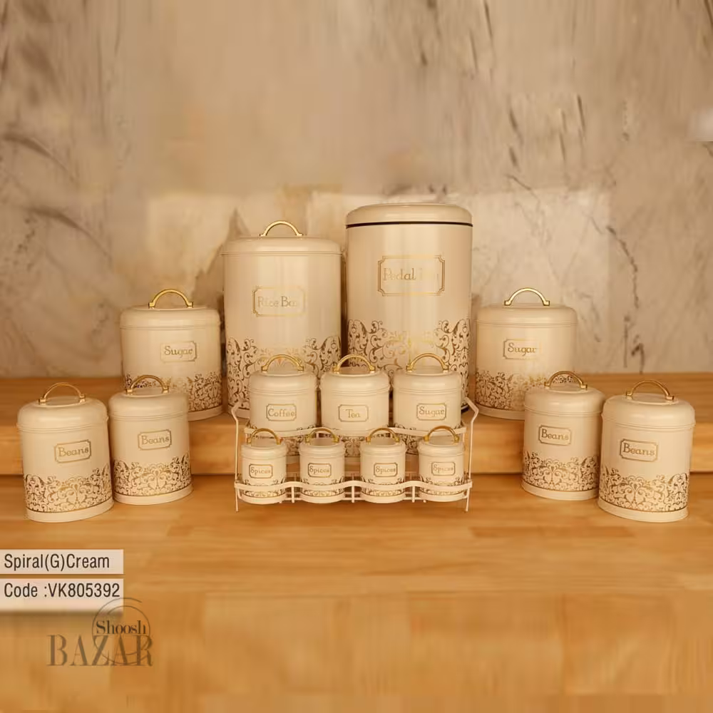سرویس آشپزخانه 16 پارچه بی وی کی Spiral مدل 805392