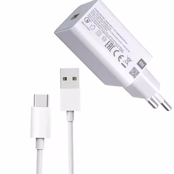 شاژرر 22.5 وات شیائومی اصلی مدل MDY-11-EM اورجینال سر کارتن با کابل تایپ سی و جعبه Redmi 10 2022