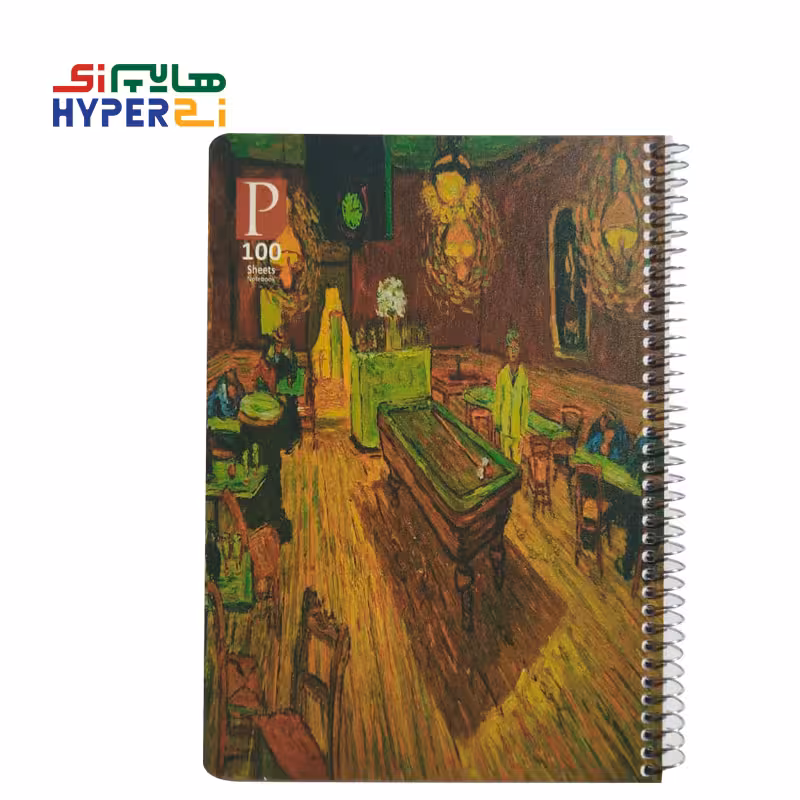 دفتر 100 برگ پارامونت طرح کوبیسم (جلد pp)