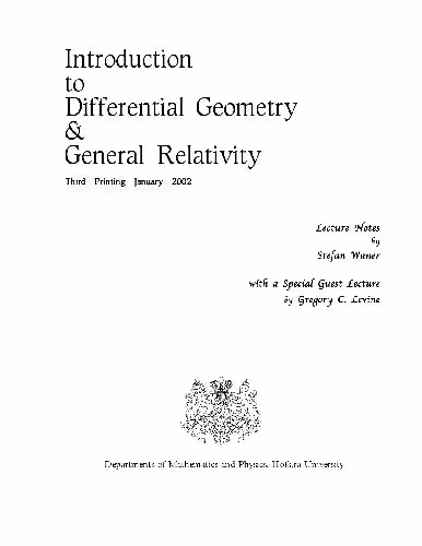 خرید و دانلود نسخه کامل کتاب Introduction to Differential Geometry &amp; General Relativity