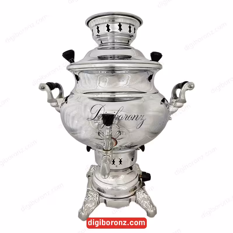 سماور گازی مدل نگین ظرفیت 7 لیتر