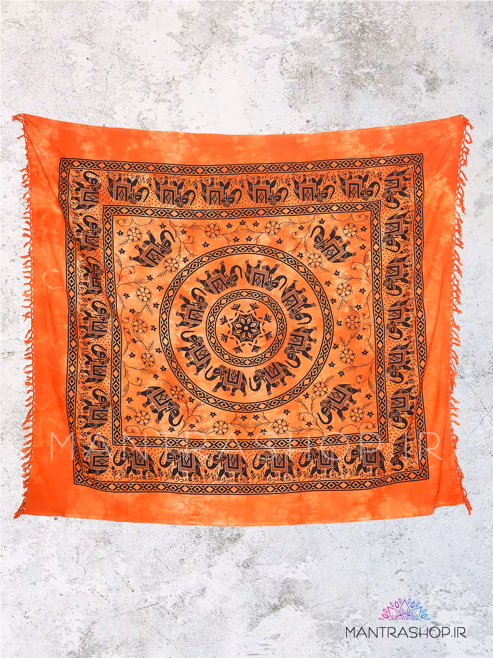 بکدراپ تپستری هندی دست دوز اصل و ضخیم Handloom درجه یک