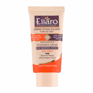 کرم ضد آفتاب رنگی الارو مدل بژ طبیعی SPF30 حجم 40 میل