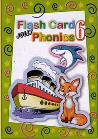 جولی فونیکس 6 | فلش کارت انگلیسی Jolly Phonics Flash Cards 6