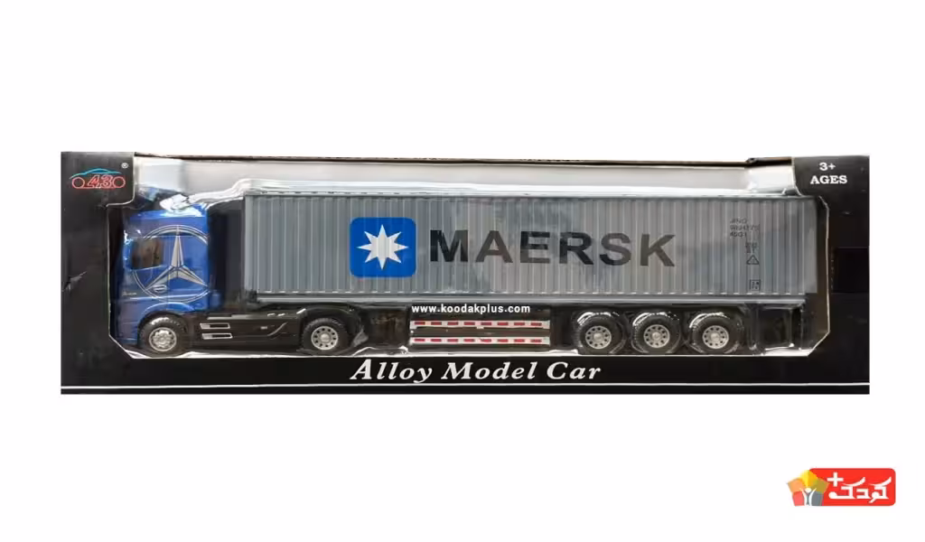 ماکت تریلی فلزی اسباب بازی سایز 1:24 مدل JG2602