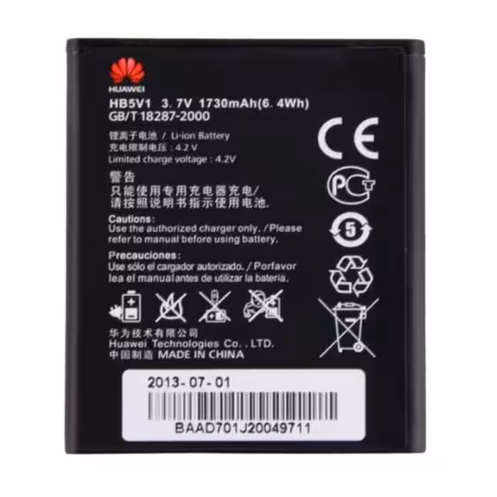 باتری اصلی گوشی هواوی Y560 مدل HB5V1
