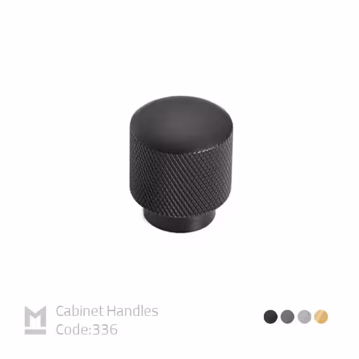 دستگیره تک پیچ ملونی 336 - یراقینو فروش یراق آلات کابینت و درب