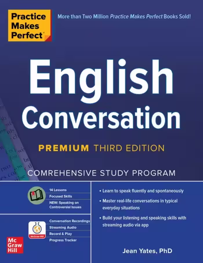 پرکتیس میکس پرفکت انگلیش کانورسیشن | کتاب انگلیسی Practice Makes Perfect English Conversation Third Edition