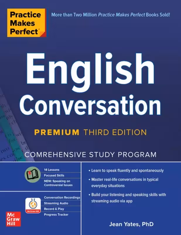 پرکتیس میکس پرفکت انگلیش کانورسیشن | کتاب انگلیسی Practice Makes Perfect English Conversation Third Edition