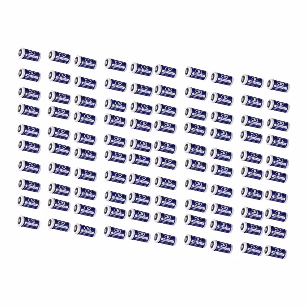 باتری لیتیومی وینپاو مدل CR2 کد M100 بسته 100 عددی