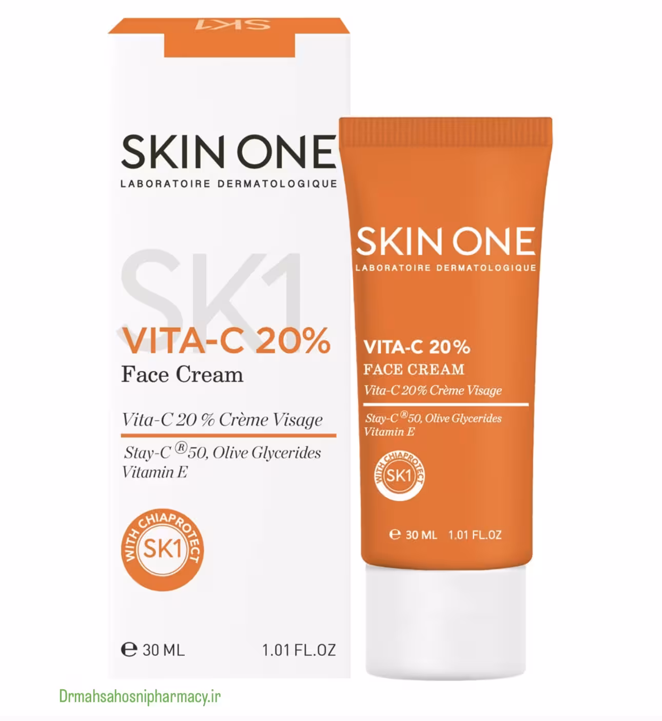کرم صورت ویتامین سی   اسکین وان