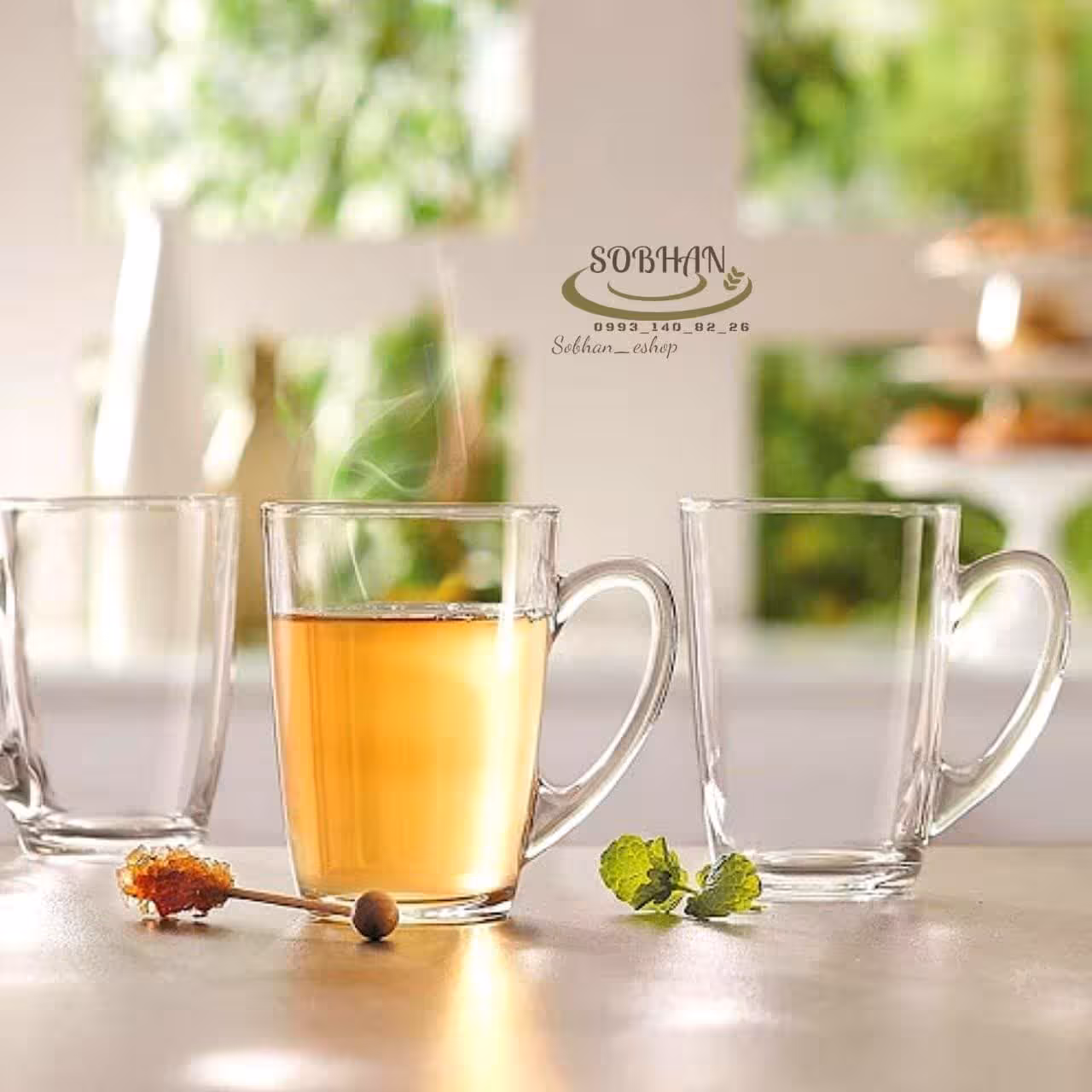 لیوان بلور کاوه مدل اورانوس 6 عددی