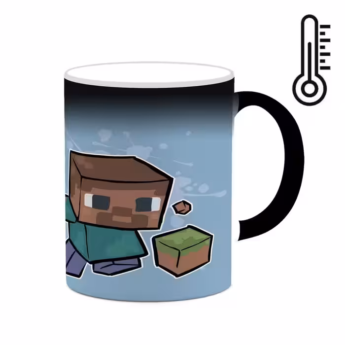 ماگ حرارتی چیتوکالا طرح ماینکرافت minecraft مدل mgh41265