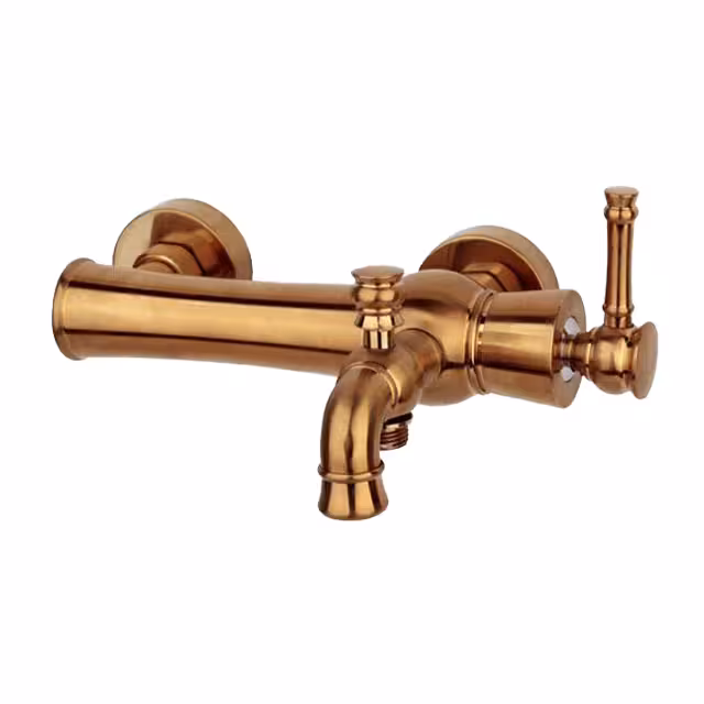 شیر حمام راسان مدل الیزه رزگلد