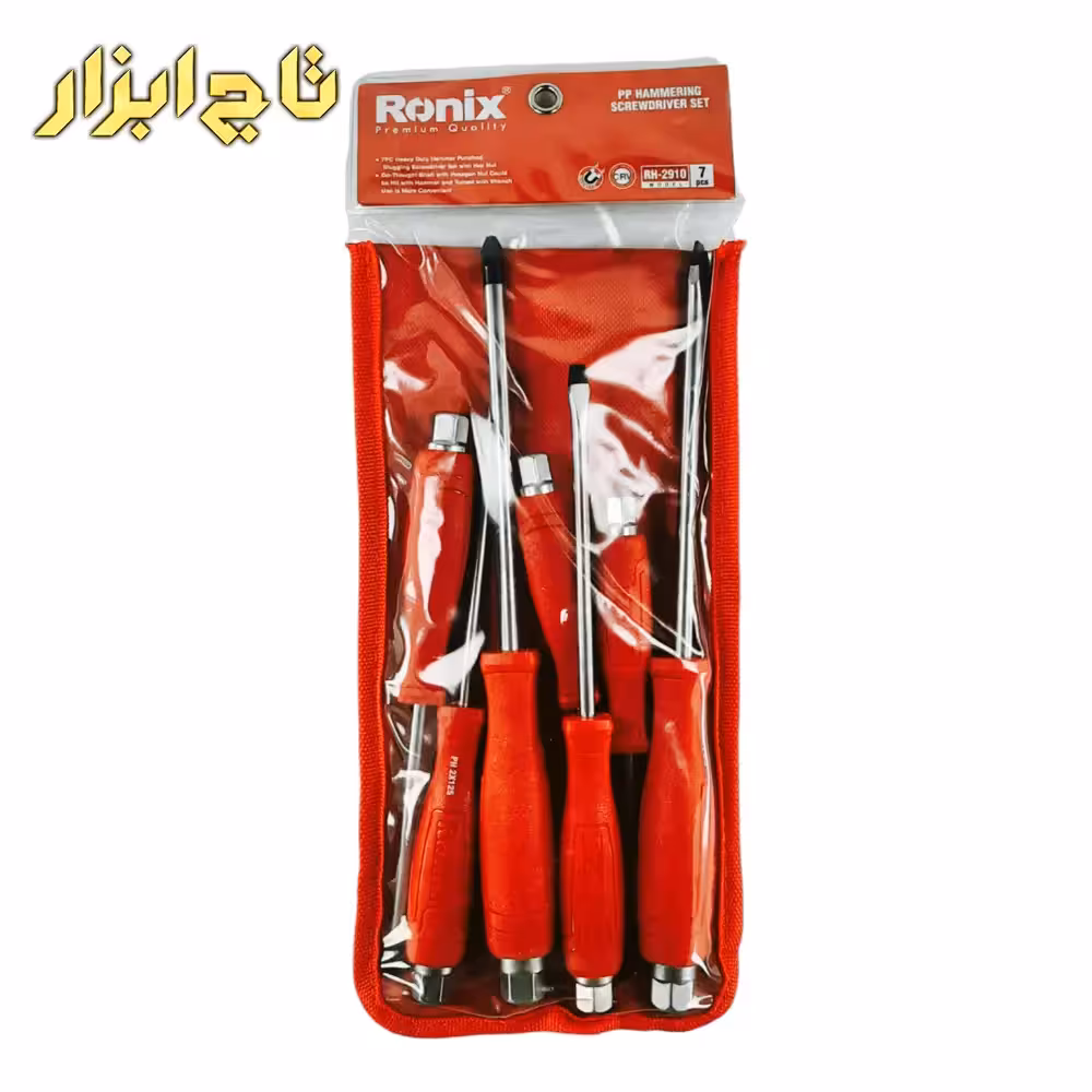 ست پیچ گوشتی ضربه خور رونیکس مدل RH-2910