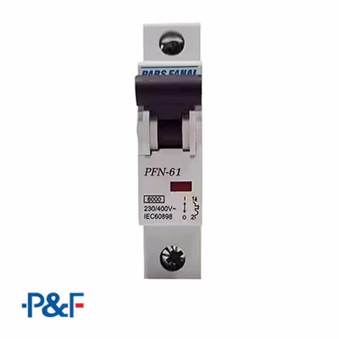 فیوز مینیاتوری یک پل 25 آمپر PFN-1P پارس فانال