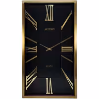 ساعت دیواری آرتمیس کد 2028 Gold Black طلایی مشکی