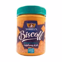 کرم بیسکویت شیر رضا 450 گرمی