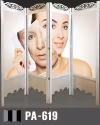 پاراوان تصویری آرایشگاهی مدل PA-619