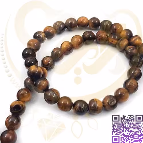 مهره چشم ببر سایز6 نیم ریسه