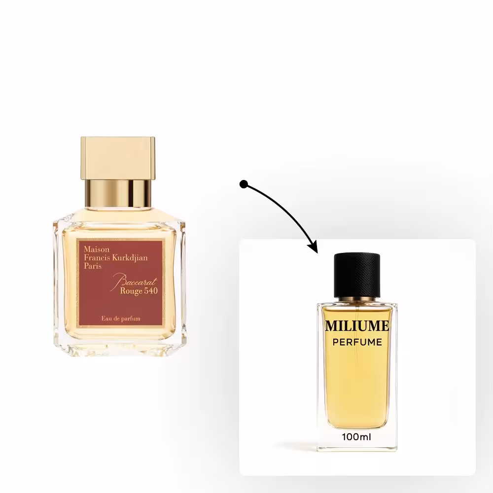 اسانس عطر Maison Francis Kurkdjian Baccarat Rouge 540 برند kpf - کد 2673 - فرانسیس کرکجان باکارات رژ 540 100ML - میلیوم پرفیوم