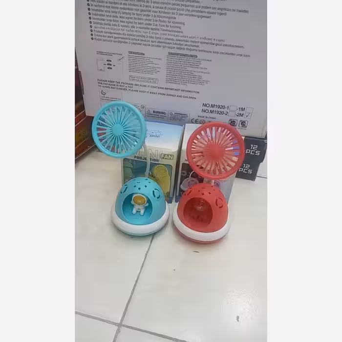 پنکه شارژی دستی رومیزی