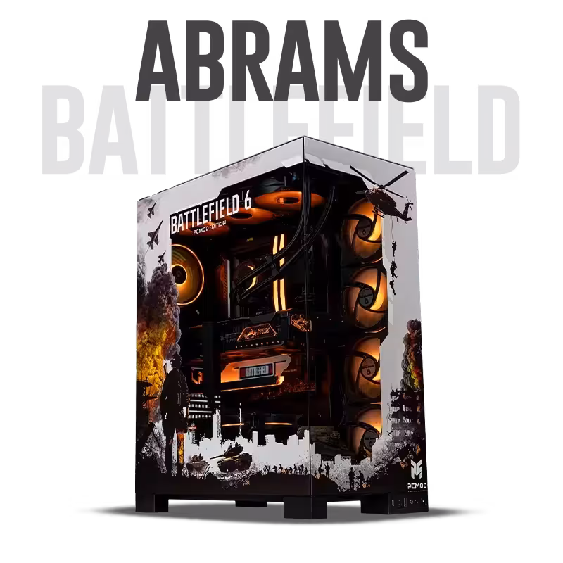 سیستم گیمینگ ادیشن آبرامز | PCMOD Battlefield 6 edition ABRAMS