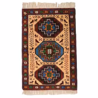 فرش دستباف دو متری طرح خراسان کد 4020578