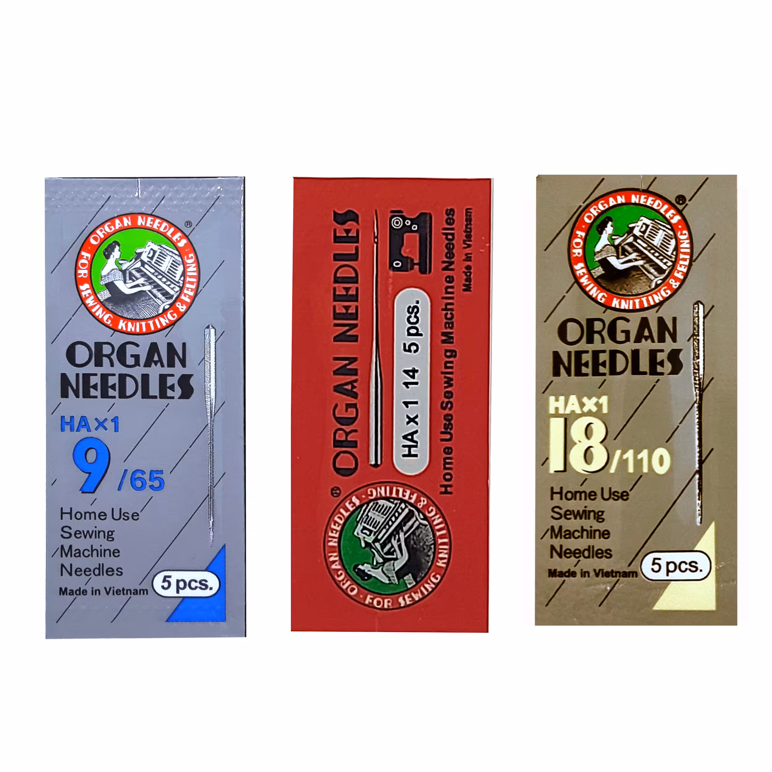 سوزن چرخ خیاطی مدل HA91418 بسته 3 عددی