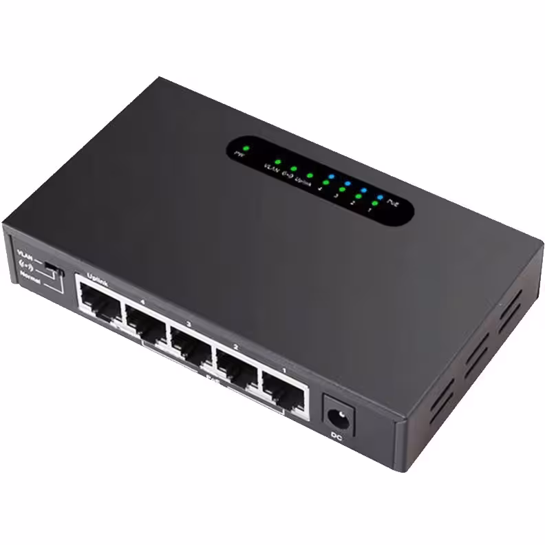 سوییچ 5 پورت مارلیک تک مدل TXE104 ا MARLIK TECH TXE104 5 Ports Desktop Switch