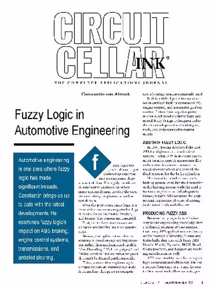 خرید و دانلود نسخه کامل کتاب Fuzzy Logic in Automotive Engineering