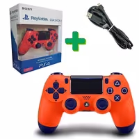 دسته بازی نارنجی کنسول PS4 (های کپی)
