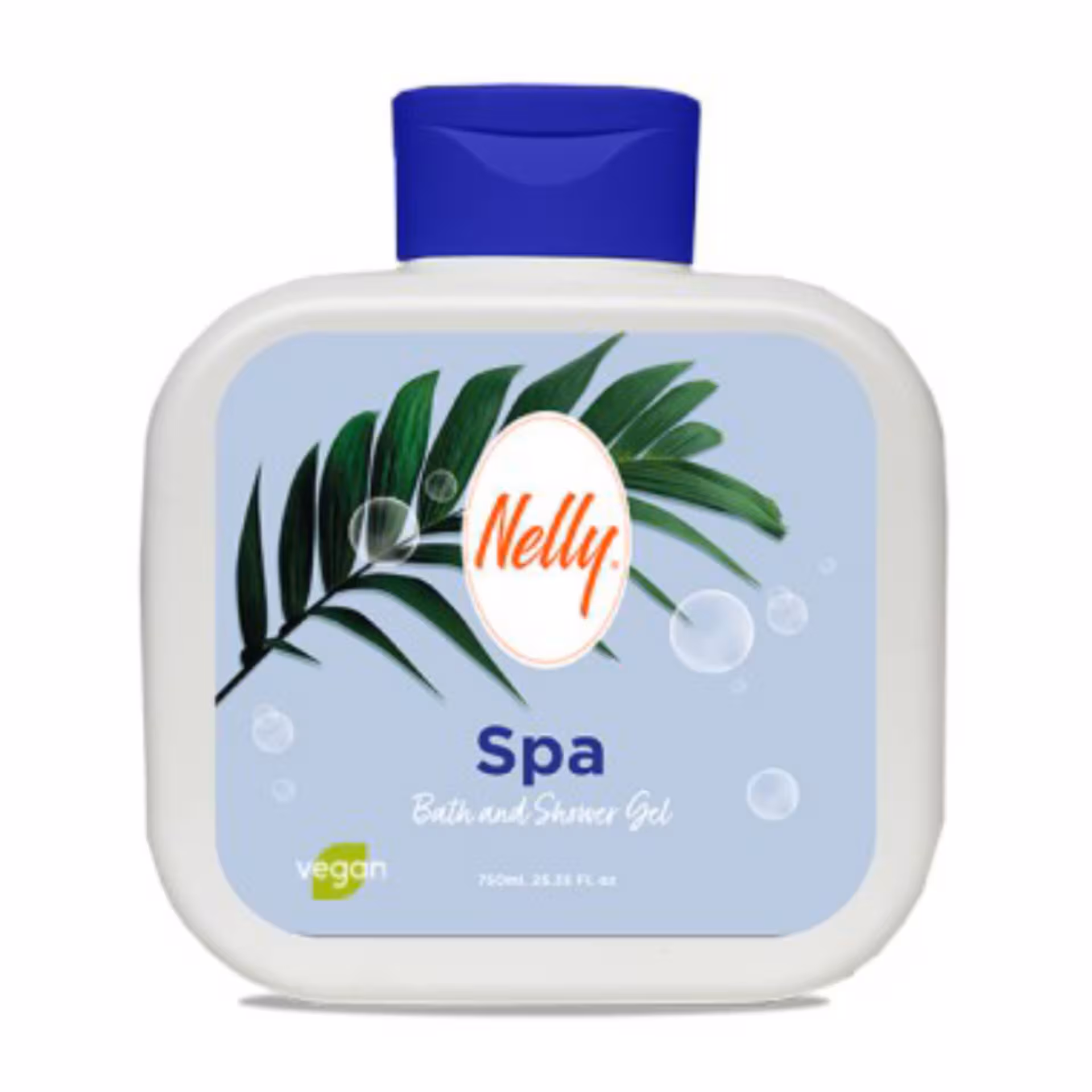 شامپو بدن نلی Nelly رایحه SPA اسپانیا حجم 750 میل