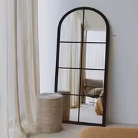 آینه مدل قدی چوبی الیکا w-180