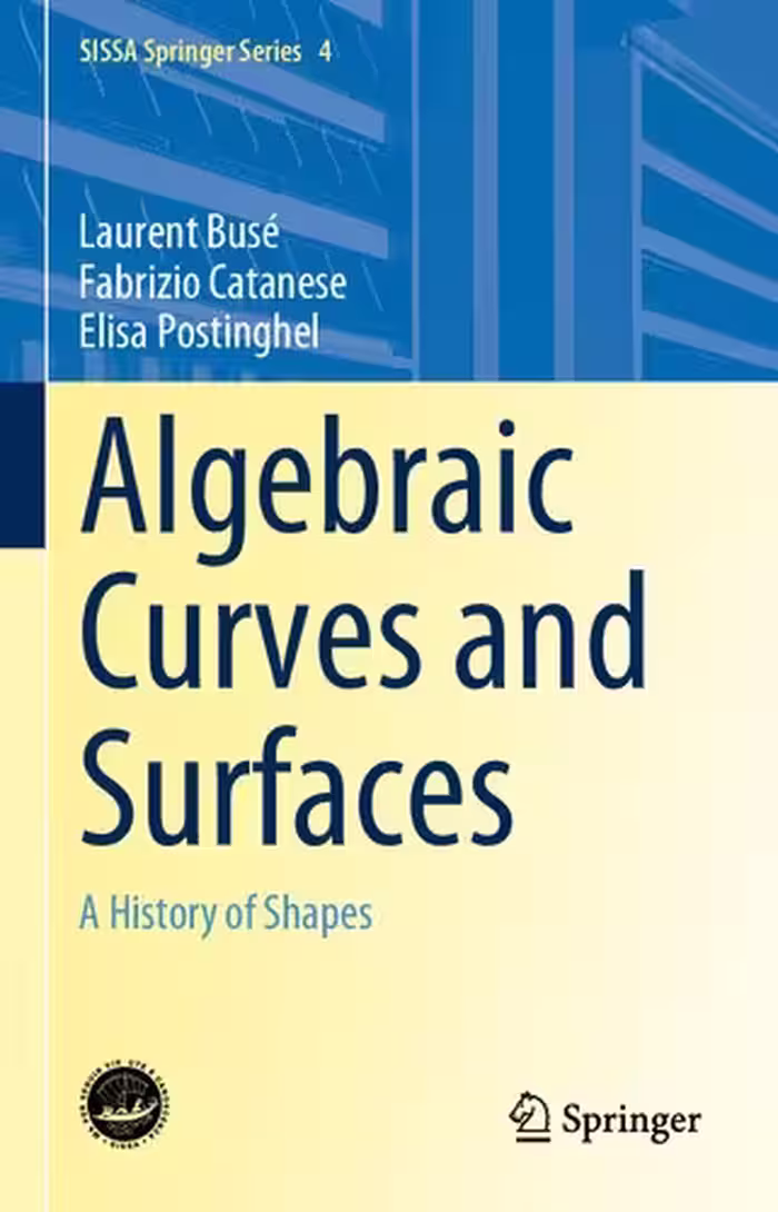 خرید و دانلود نسخه کامل کتاب Algebraic Curves and Surfaces: A History of Shapes