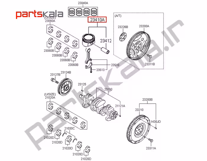 پیستون i10 کرمان