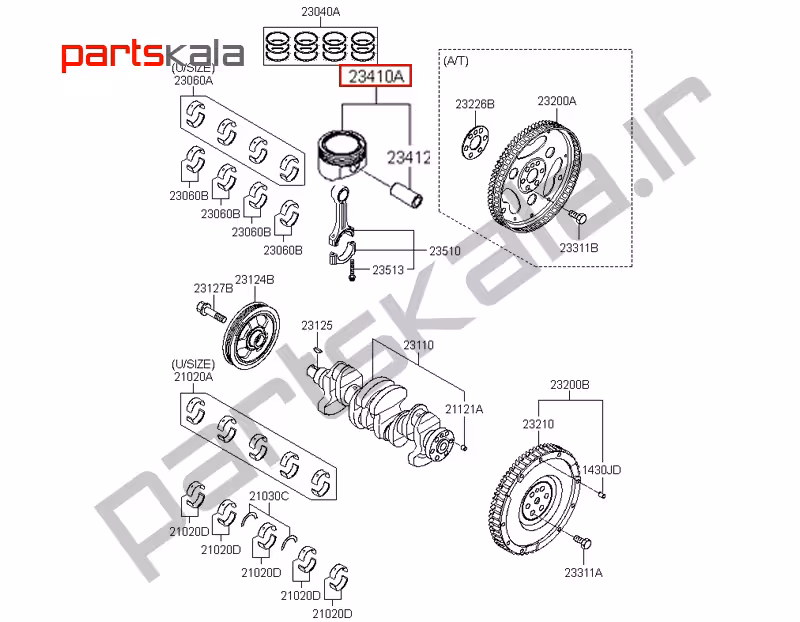 پیستون i10 کرمان