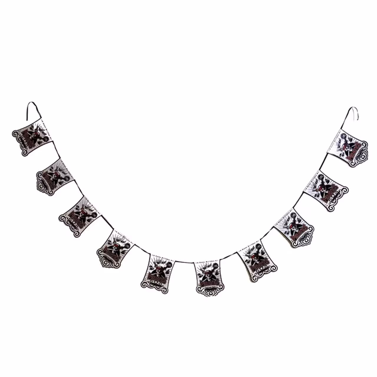 ریسه پرچمی تولد طرح دزد دریایی