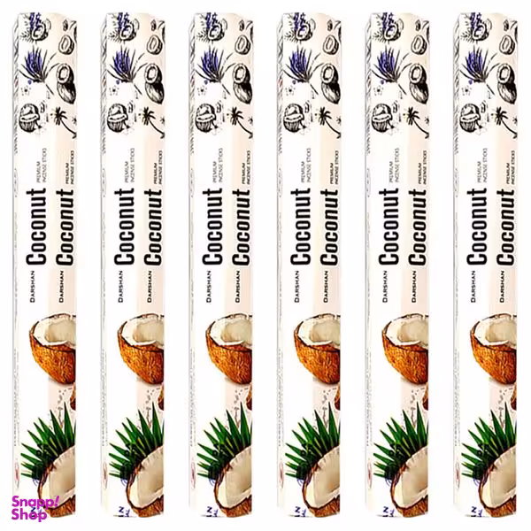 عود دارشان مدل نارگیل کد 06 مجموعه 6 عددی