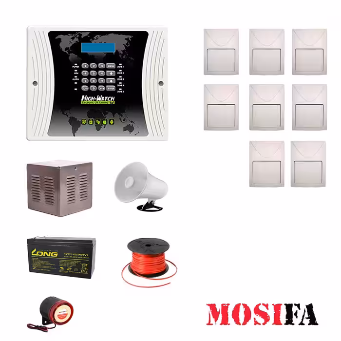 پکیج دزدگیر اماکن های واچ مدل HF8