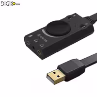 کارت صدا نیمه حرفه ای اکسترنال 3 کانال (مارک ORICO)