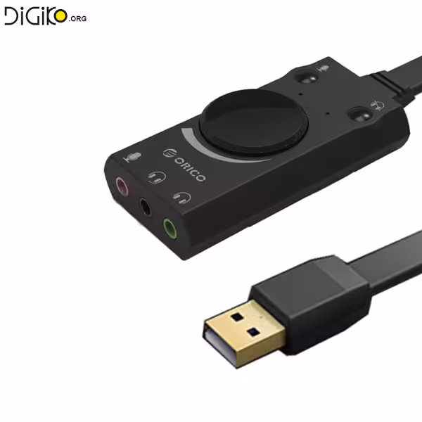 کارت صدا نیمه حرفه ای اکسترنال 3 کانال (مارک ORICO)