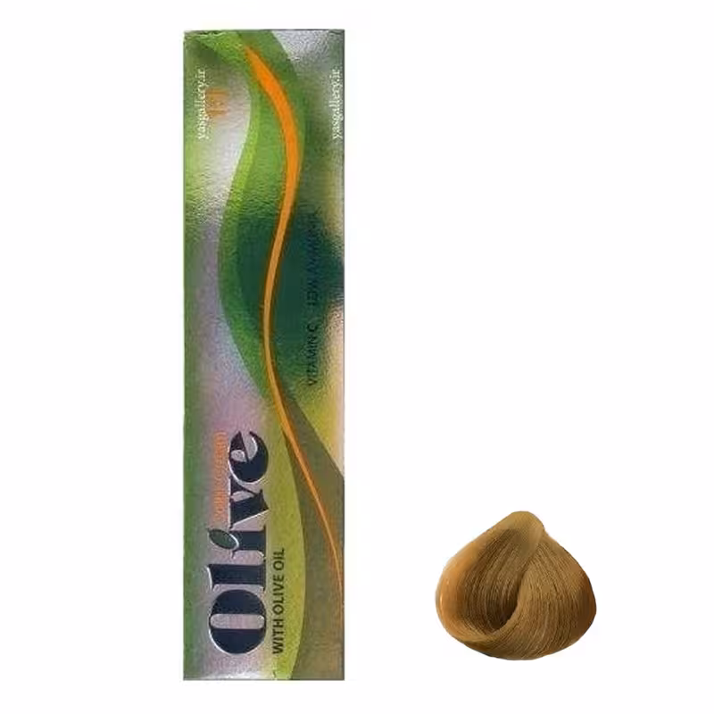 رنگ مو اُلیو Olive شماره 8 بلوند روشن حجم 100 میل