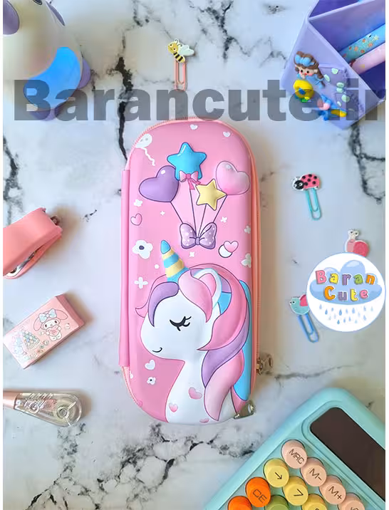 جامدادی طرح یونیکورن برجسته کد 8