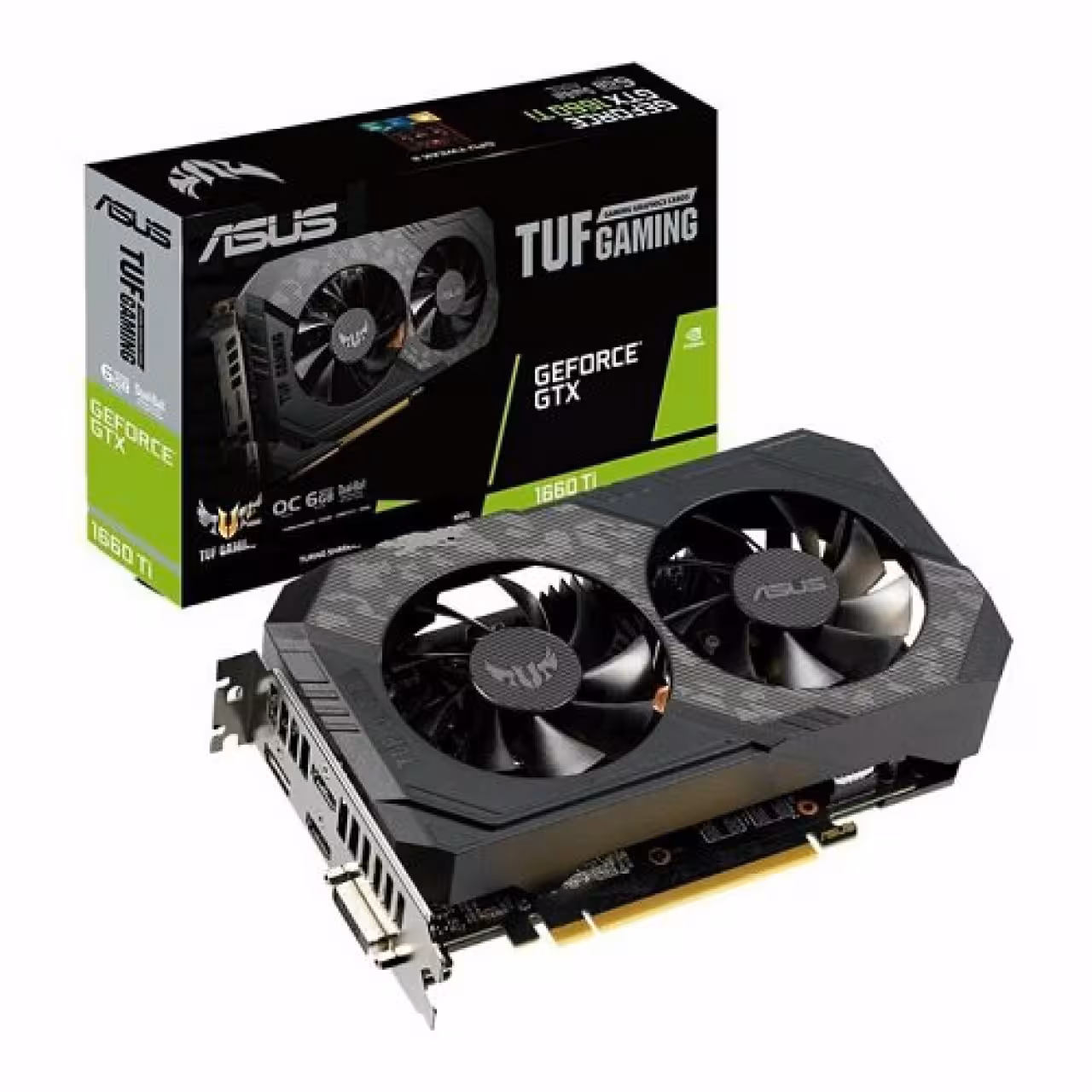 کارت گرافیکAsus مدل TUF GTX1660TI O6G GAMING